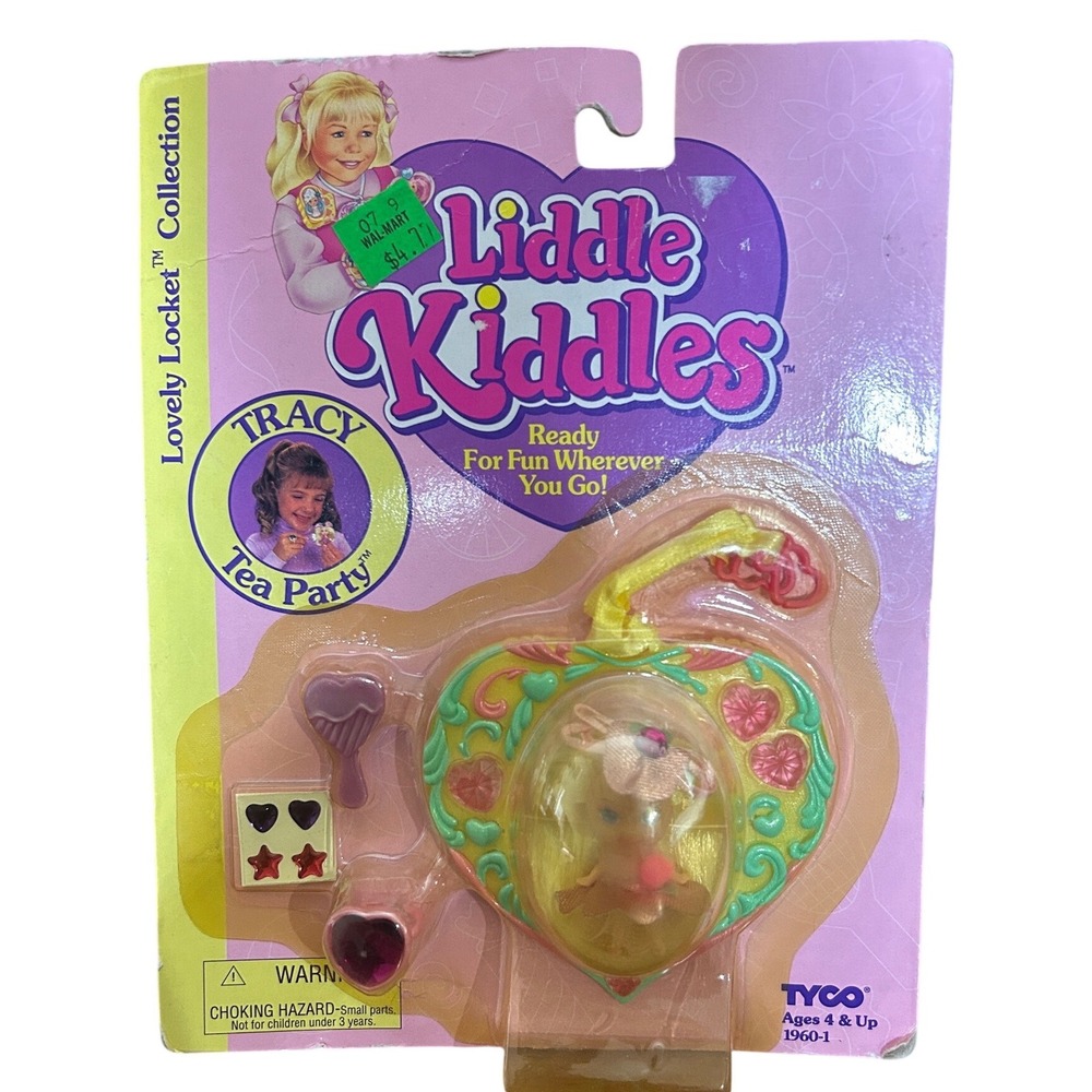 Rare Tyco Liddle Kiddles Tracy Tea Party Lovely Locket Doll Vintage 1994 New
